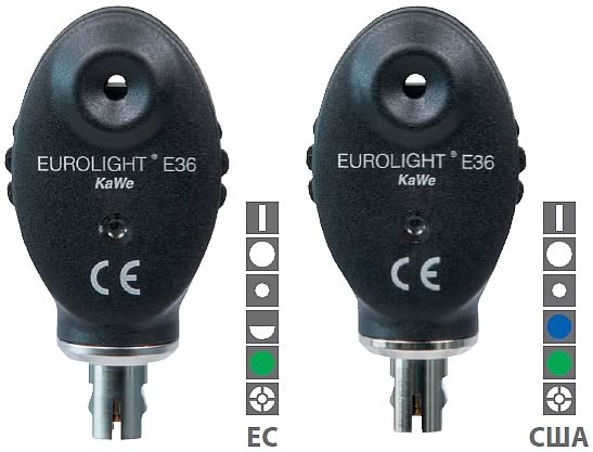 Офтальмоскоп KaWe Eurolight E36 USA 2.5В