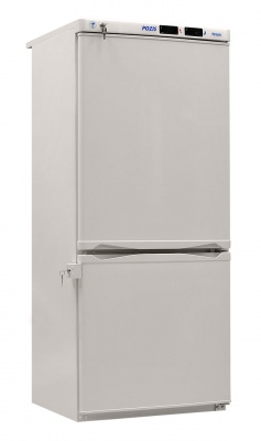 Холодильник комбинированный лабораторный ХЛ-250 "POZIS" (металл/металл)