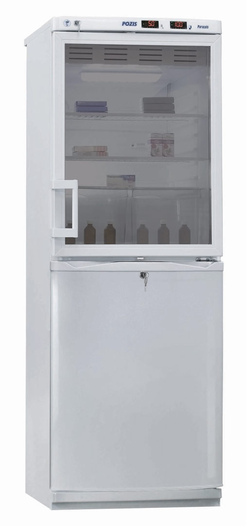Холодильник фармацевтический ХФД-280 "POZIS" (стекло/металл)