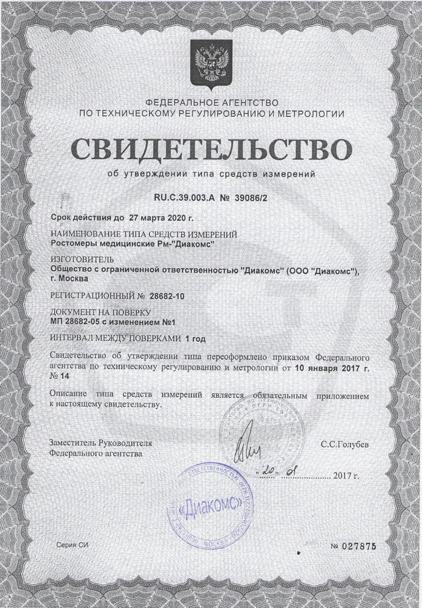 Счетчик Счетприбор СГД сертификат