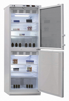 Холодильник фармацевтический ХФД-280 "POZIS" (тон.стекло/металл)
