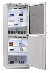 Холодильник фармацевтический ХФД-280-1 "POZIS" (стекло/металл)