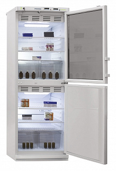 Холодильник фармацевтический ХФД-280-1 "POZIS" (тон.стекло/металл)